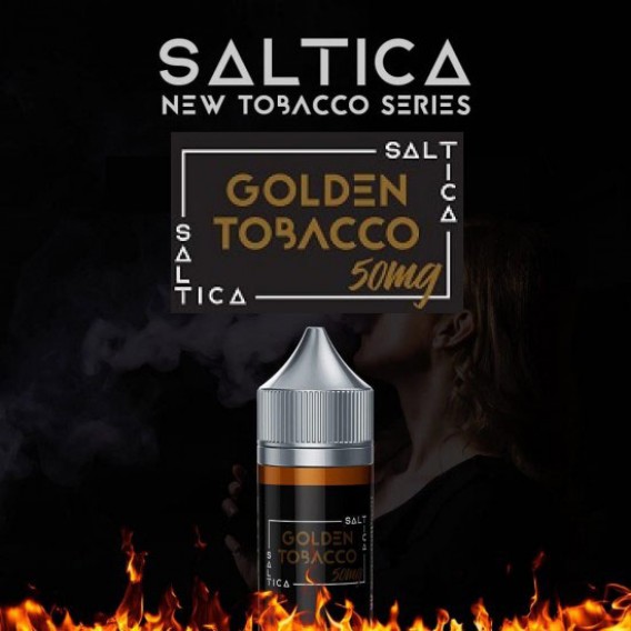 Saltica - Golden Tobacco Salt Likit (30ML)