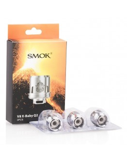 Smok TFV8 X Baby Coil X4/T6/M2/Q2 (3 Adet)